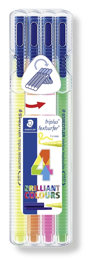 Staedtler Маркер Textsurfer Triplus асорти (4)